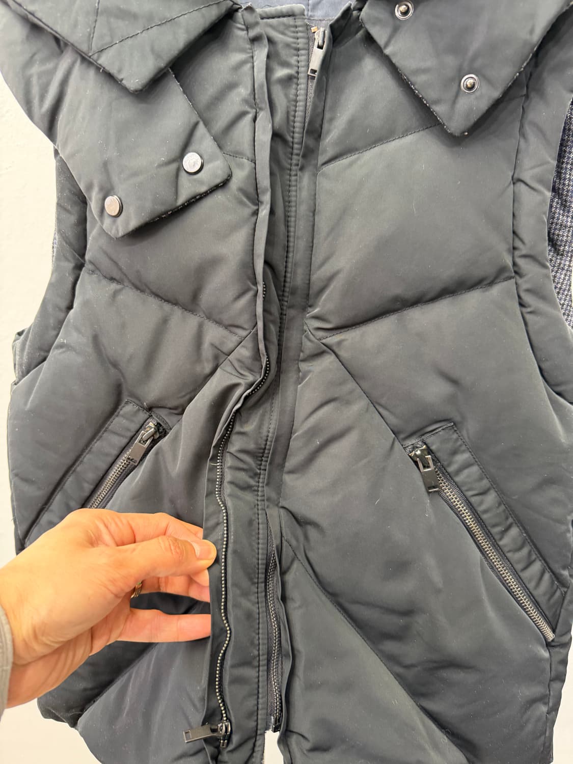 정품) 시스템 한섬 패딩조끼 82 상품이미지4