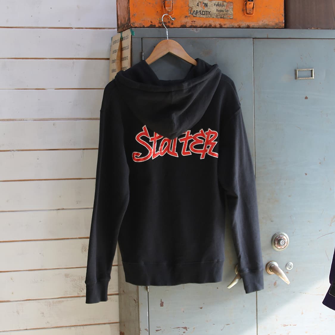 (착용컷) STARTER 후드 티셔츠 (남성용 100) 상품이미지2