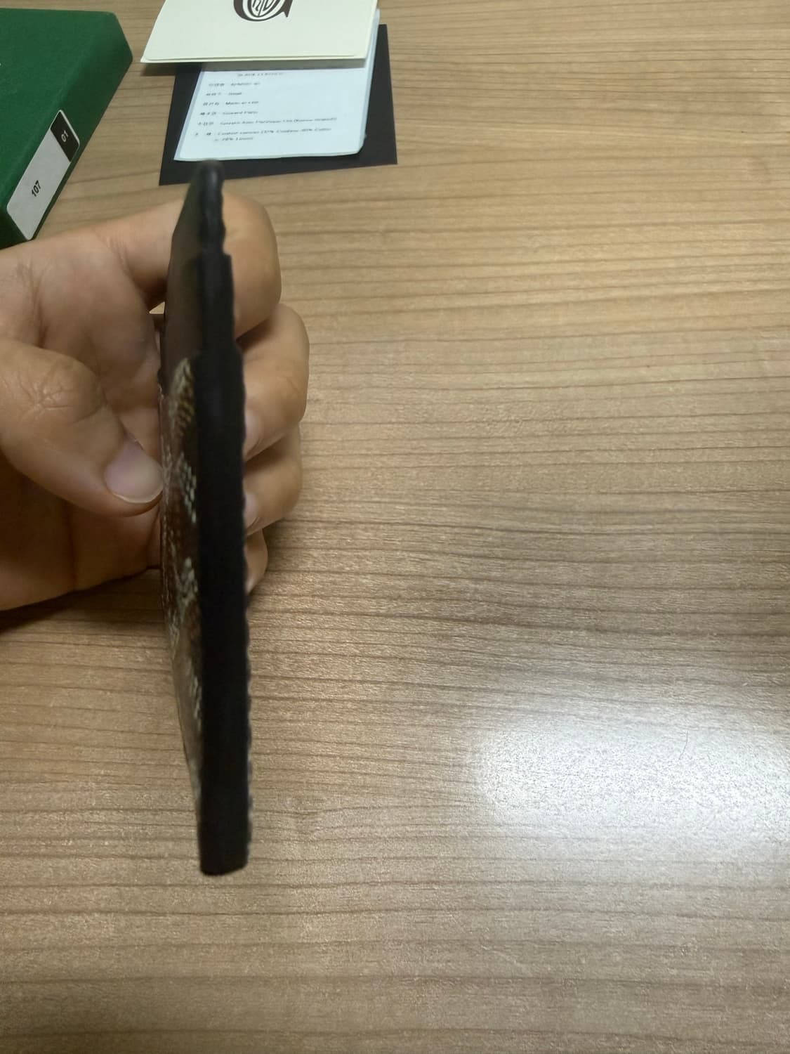 고야드 생쉴피스 카드지갑 블랙 새상품급 상품이미지6