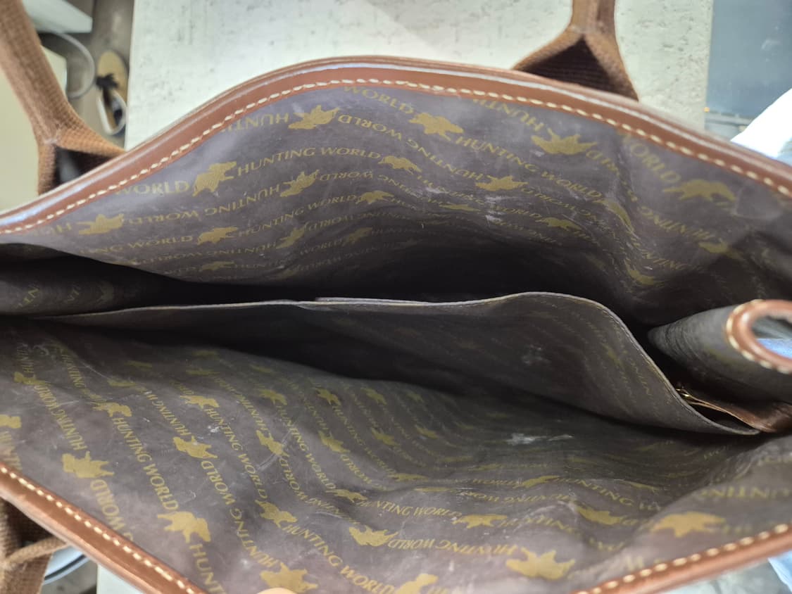 헌팅월드 토트백 베이지/브라운 상품이미지6