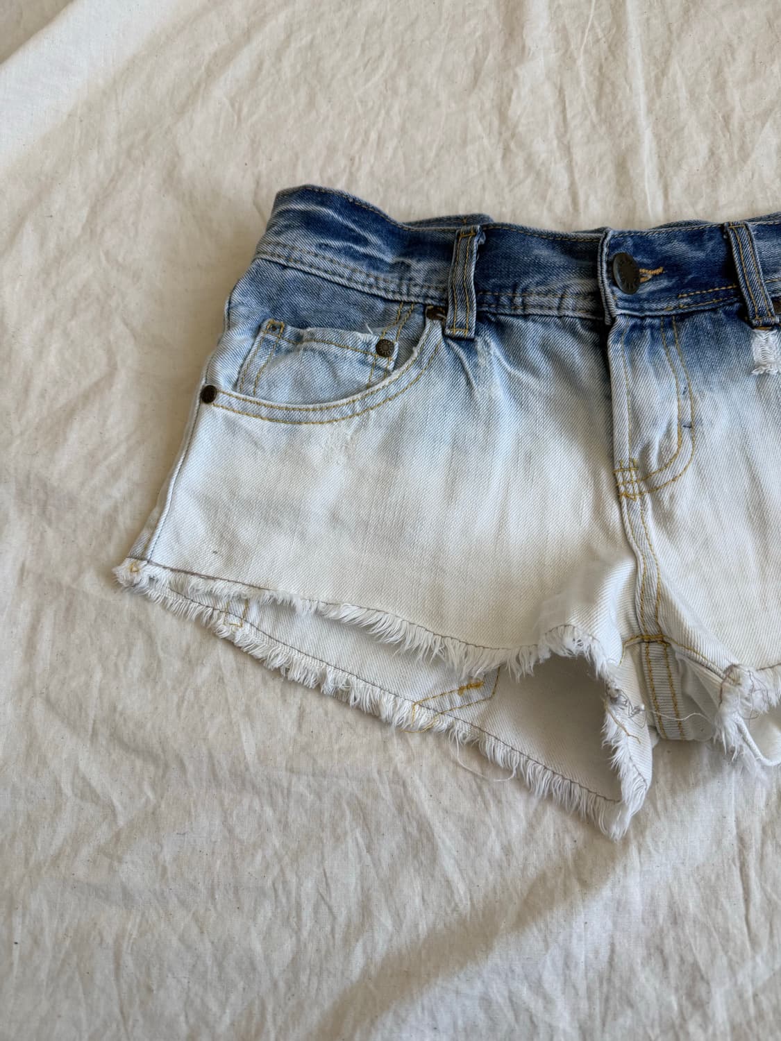 00‘s 하이틴 데님 숏팬츠 상품이미지2