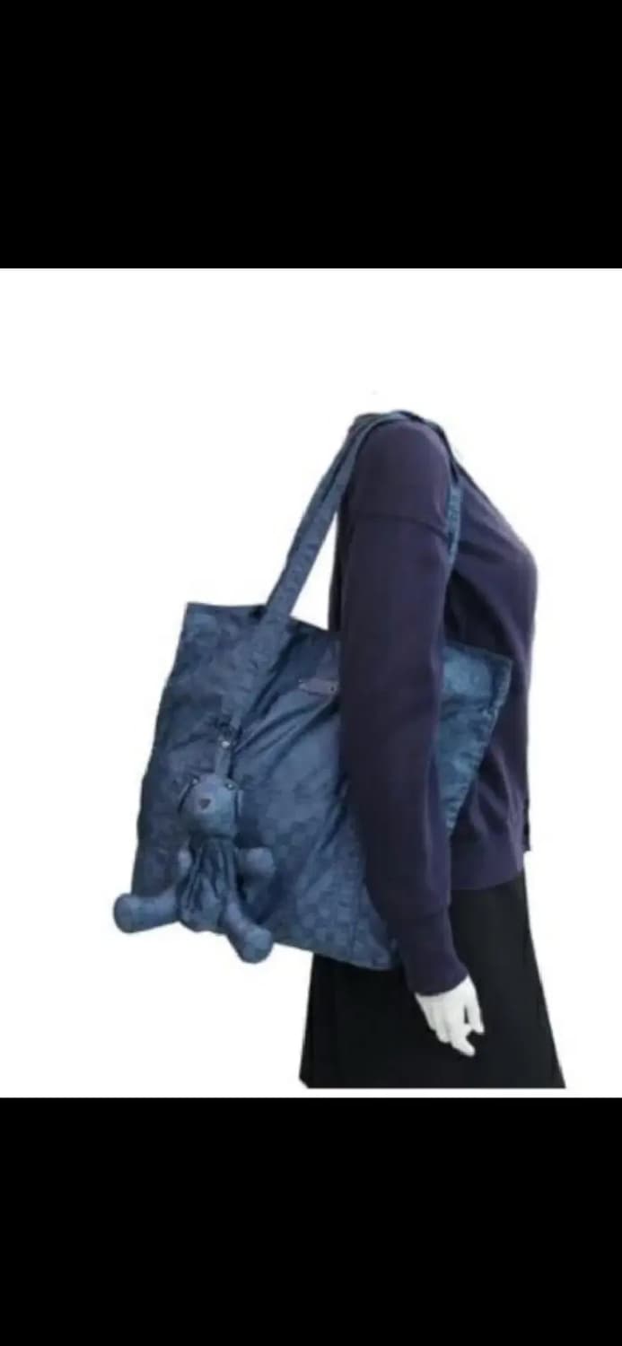 Gucci Eco Bag GG 223669 Navy Tote Navy  상품이미지2