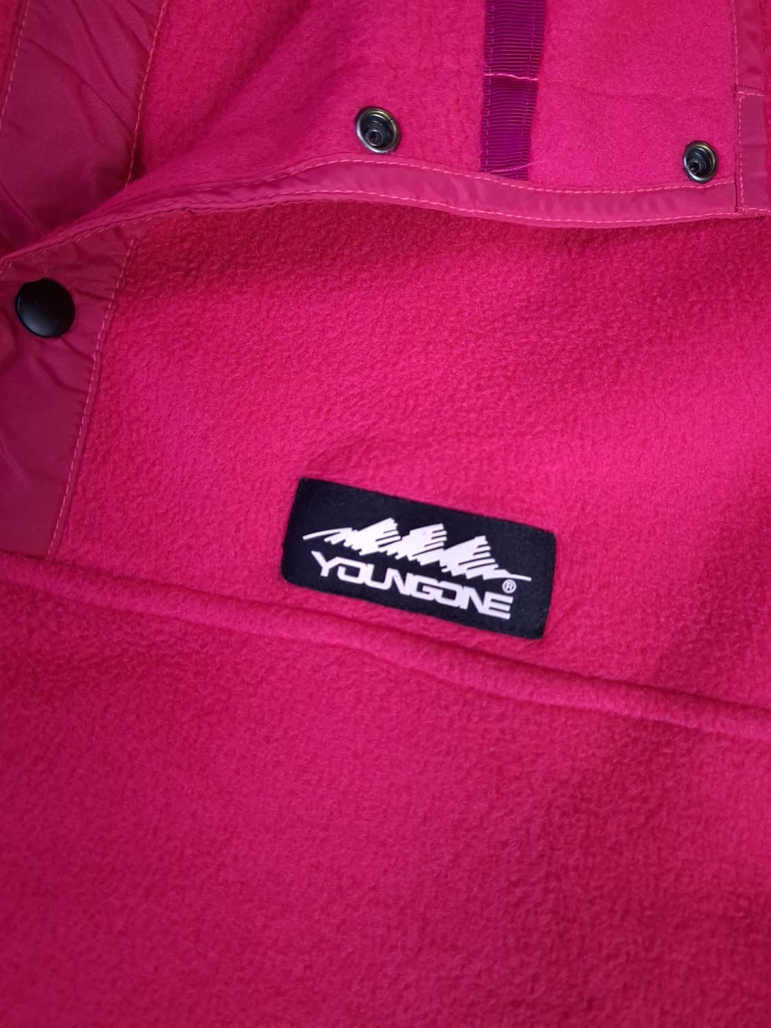 새제품 오리지날 영원무역 핫핑크 신칠라 집업 플리스 상품이미지4