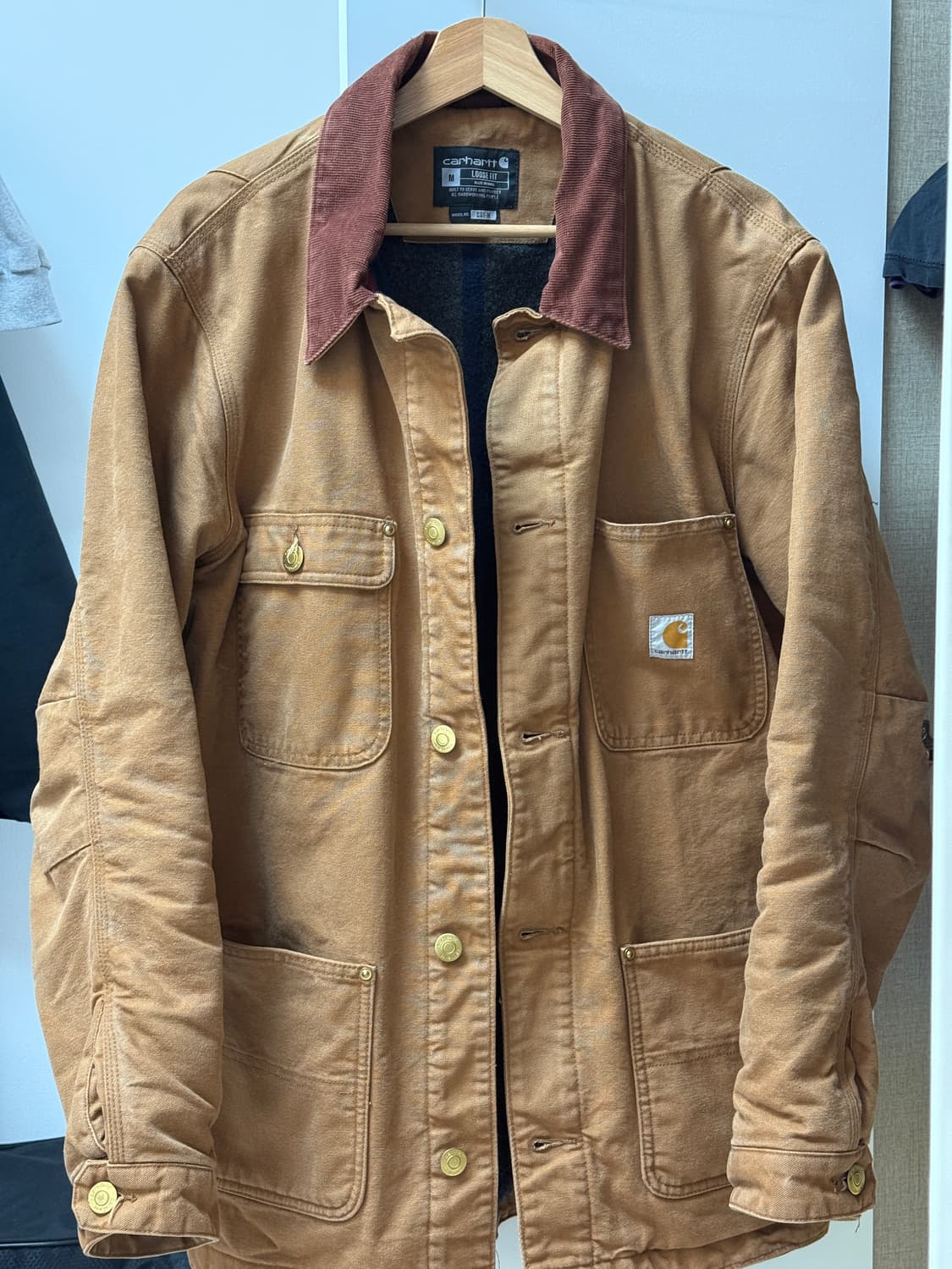 칼하트 펌 덕 초어코트 브라운 C-01 상품이미지2