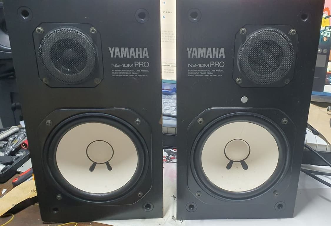야마하 NS-10M PRO(캐논단자) 모니터링 스피커 빈티지 인테리어 상품이미지1
