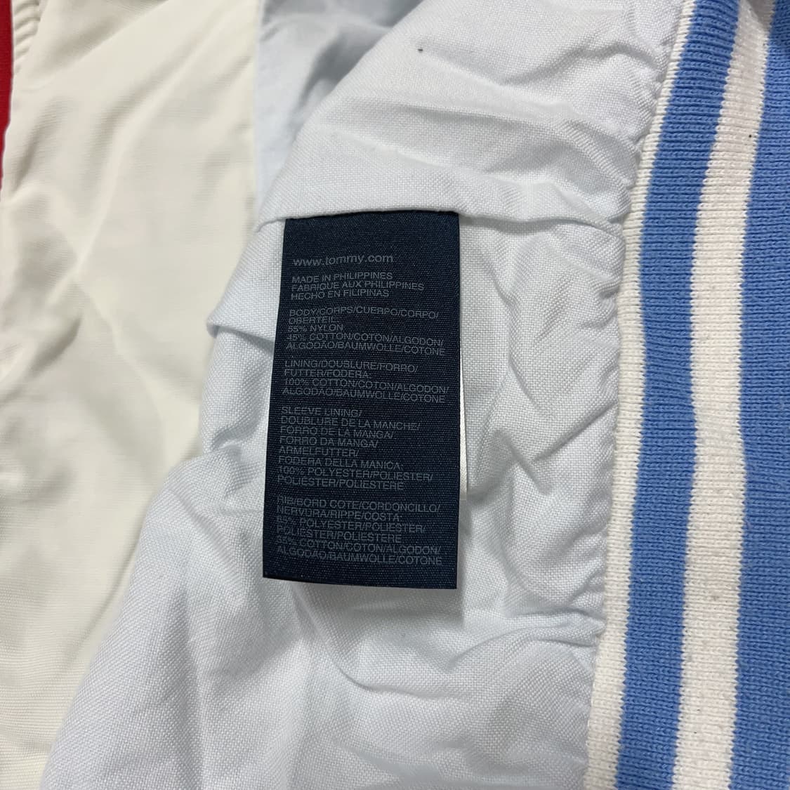 [정품] 타미 아이보리 레드포인트 자켓 [ L ] 상품이미지5