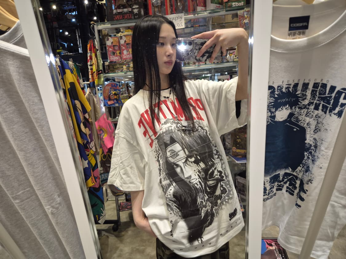 [Primitive x Naruto] 콜라보레이션 우치하 이타치 티셔츠 상품이미지5