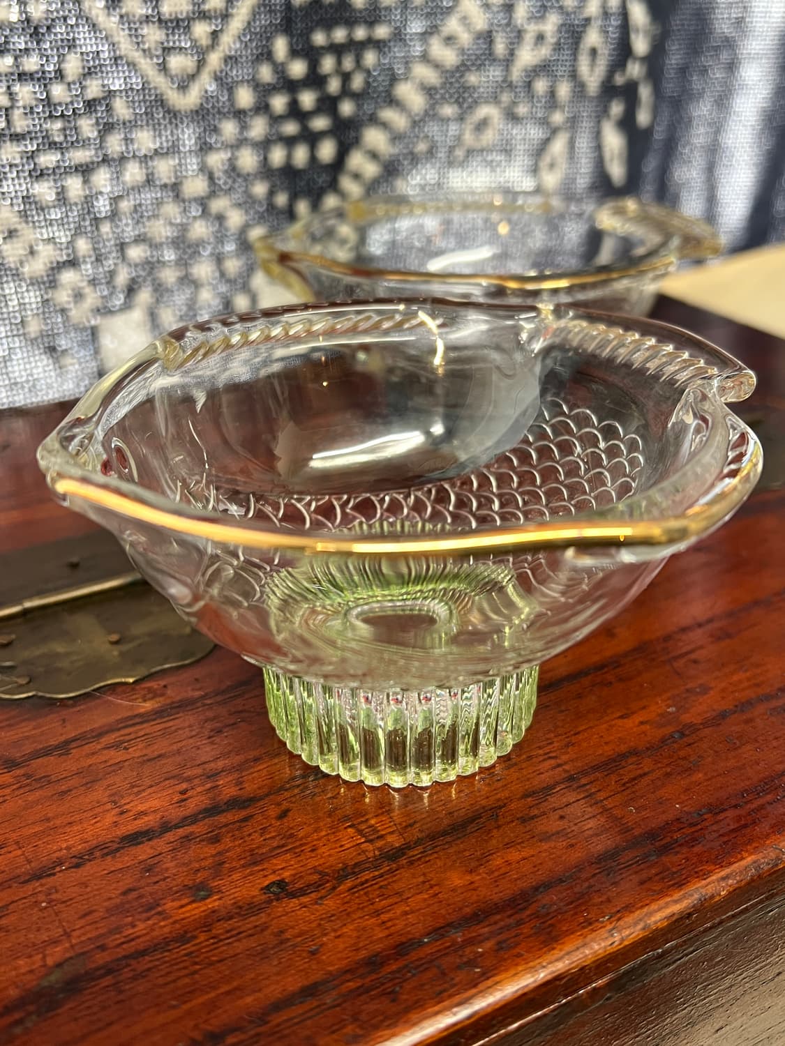70s Korean Pressed Glass Fish bowl 상품이미지6