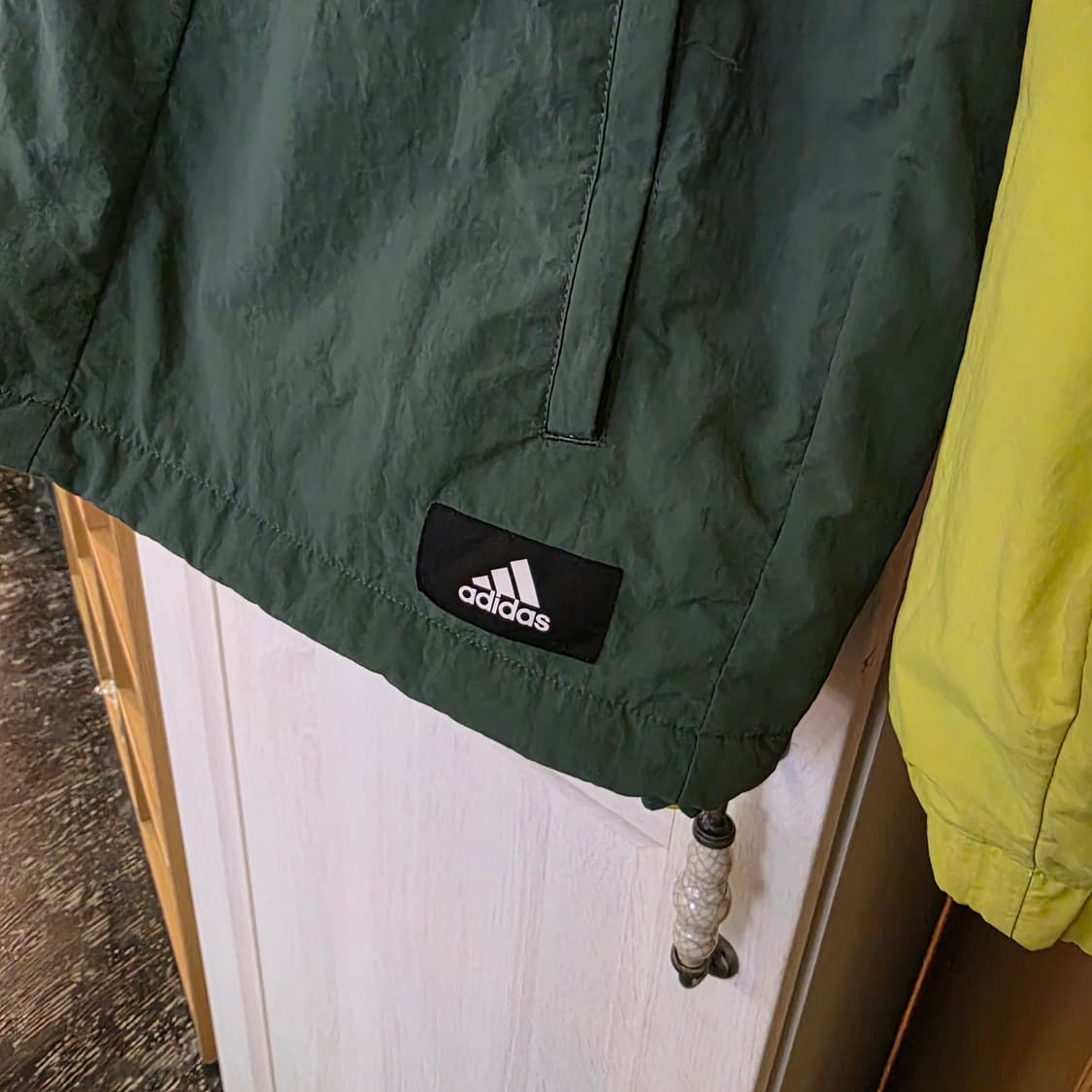 아디다스 바람막이 기모 후드 자켓 상품이미지5