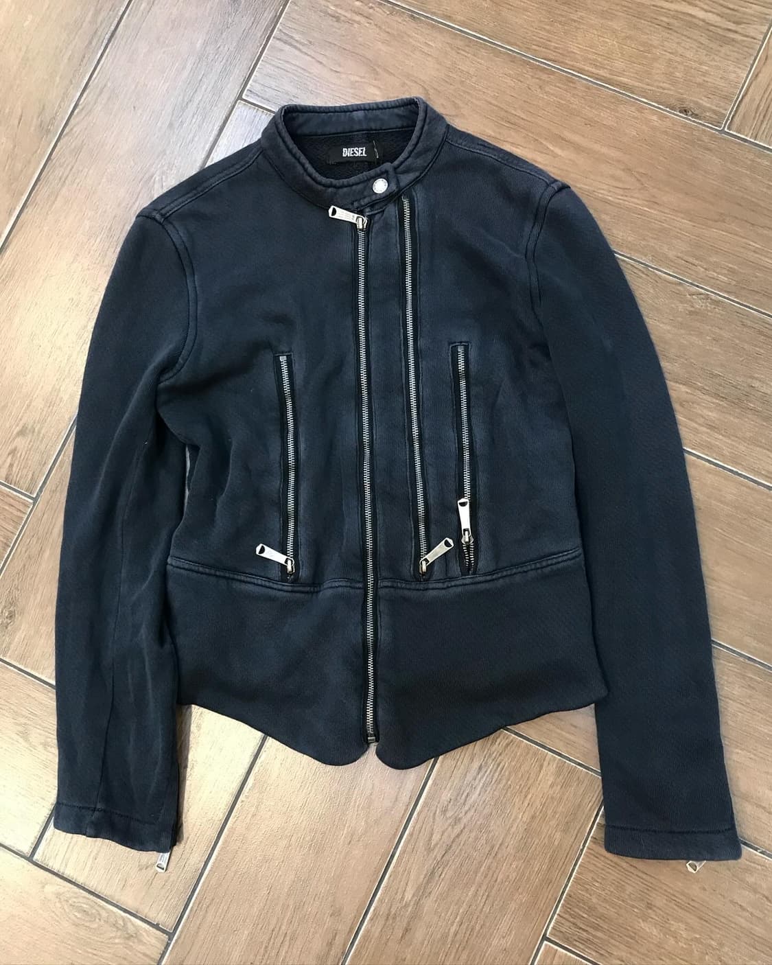 Diesel Garments Dyed Rough Zip Jacket  상품이미지5