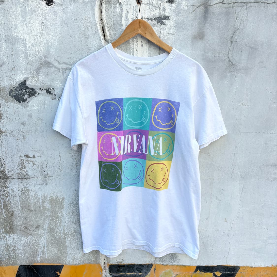 Nirvana 빈티지 너바나 밴드티 반팔 티셔츠 상품이미지1