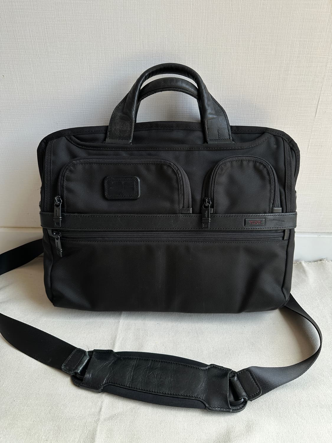 투미 알파2 티패스 슬림 브리프 서류가방 블랙 상품이미지1