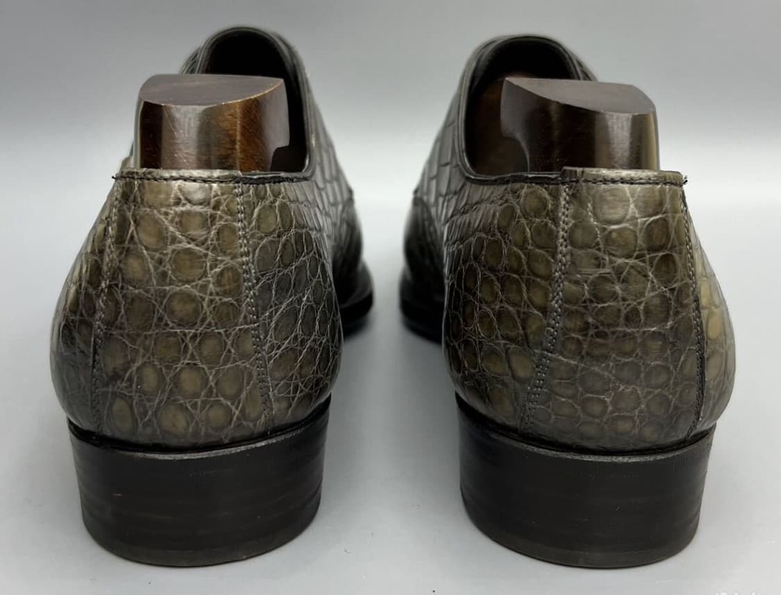 GUCCI 구찌 뭉크 슈트랩 슈즈(크로커다일 스킨-악어가죽)해외발송 상품이미지6