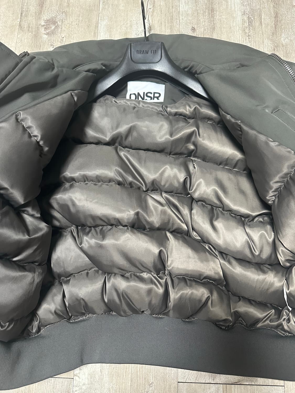 DNSR 플라이트 덕다운 크롭 패딩 상품이미지3