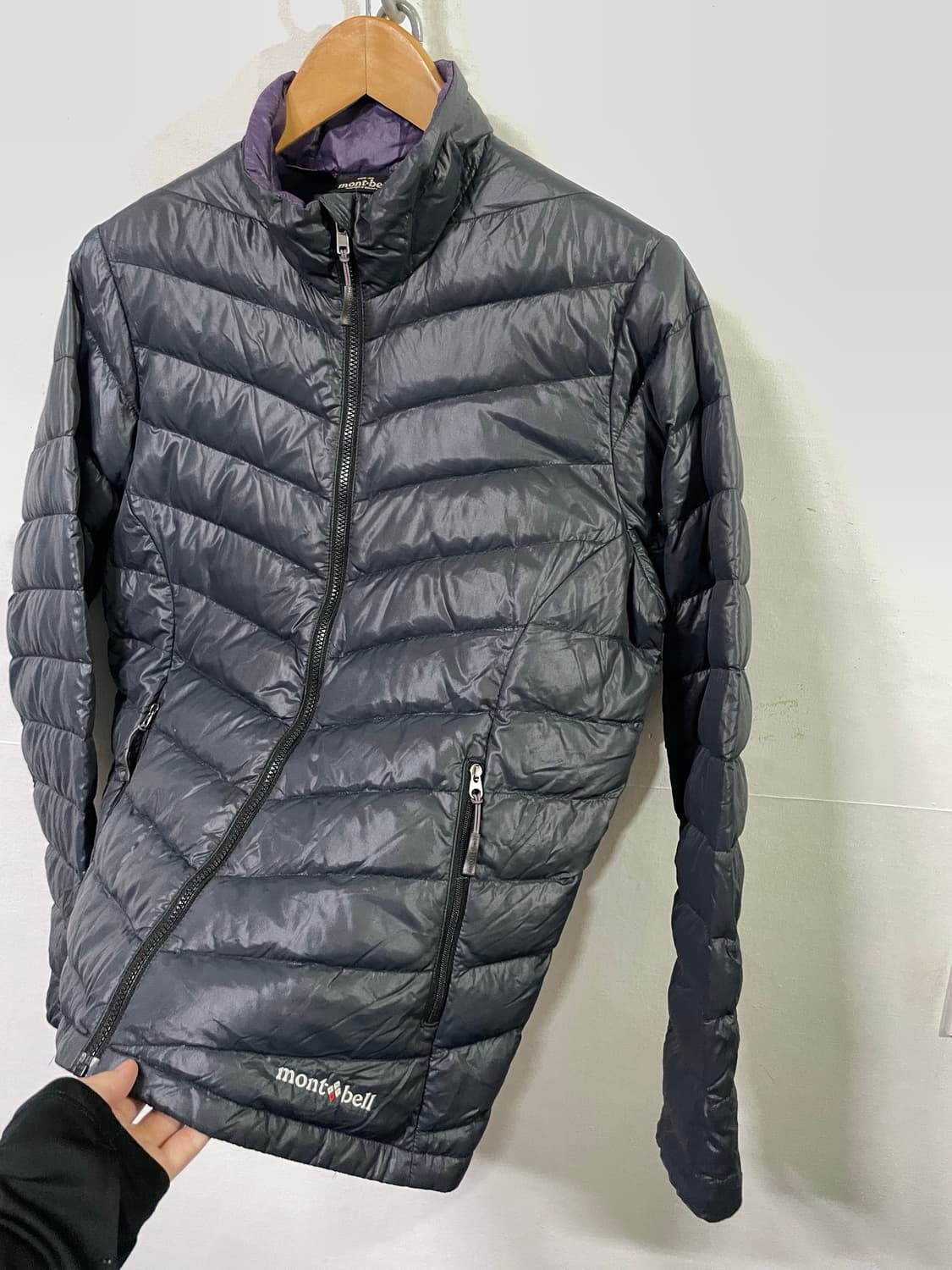 몽벨 구스 다운자켓 경량패딩 슈페리어 스타일 L 사이즈 상품이미지3