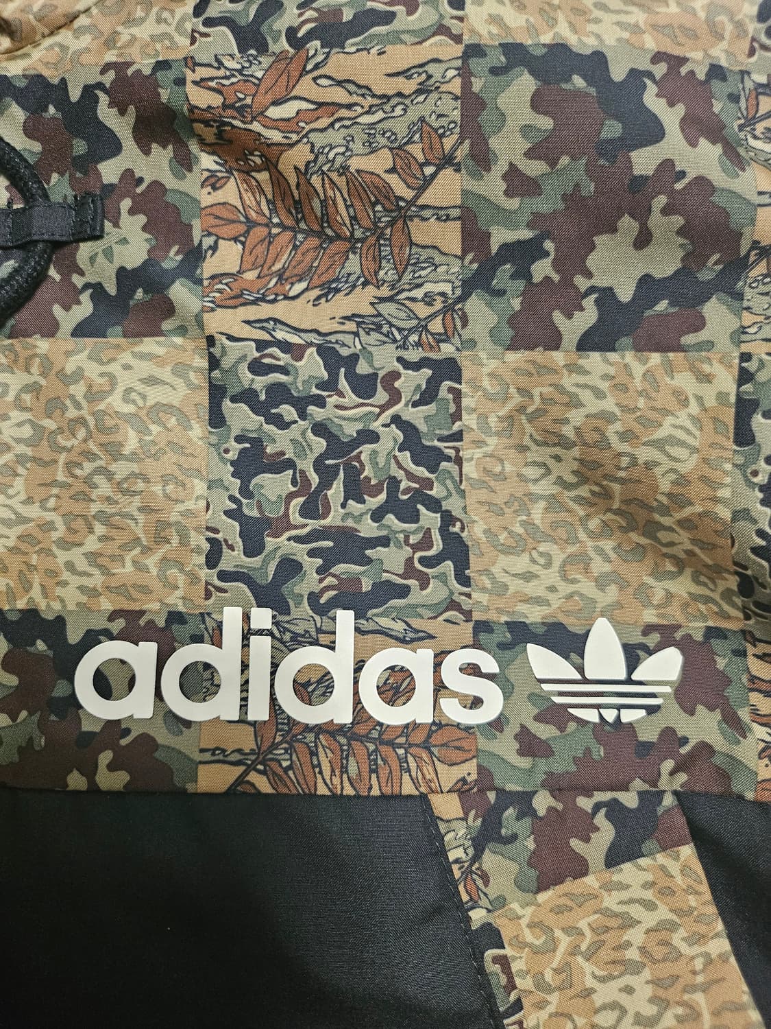 아디다스 카모 패턴 후드집업 상품이미지2