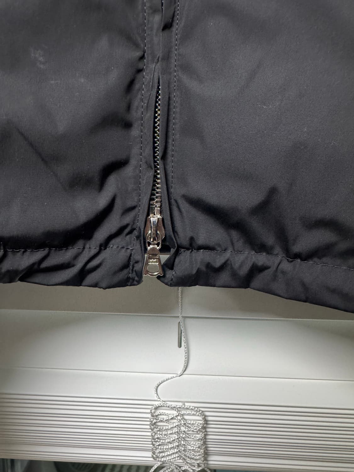 Stein 슈테인 나일론 타프타 집 자켓 블랙 상품이미지5