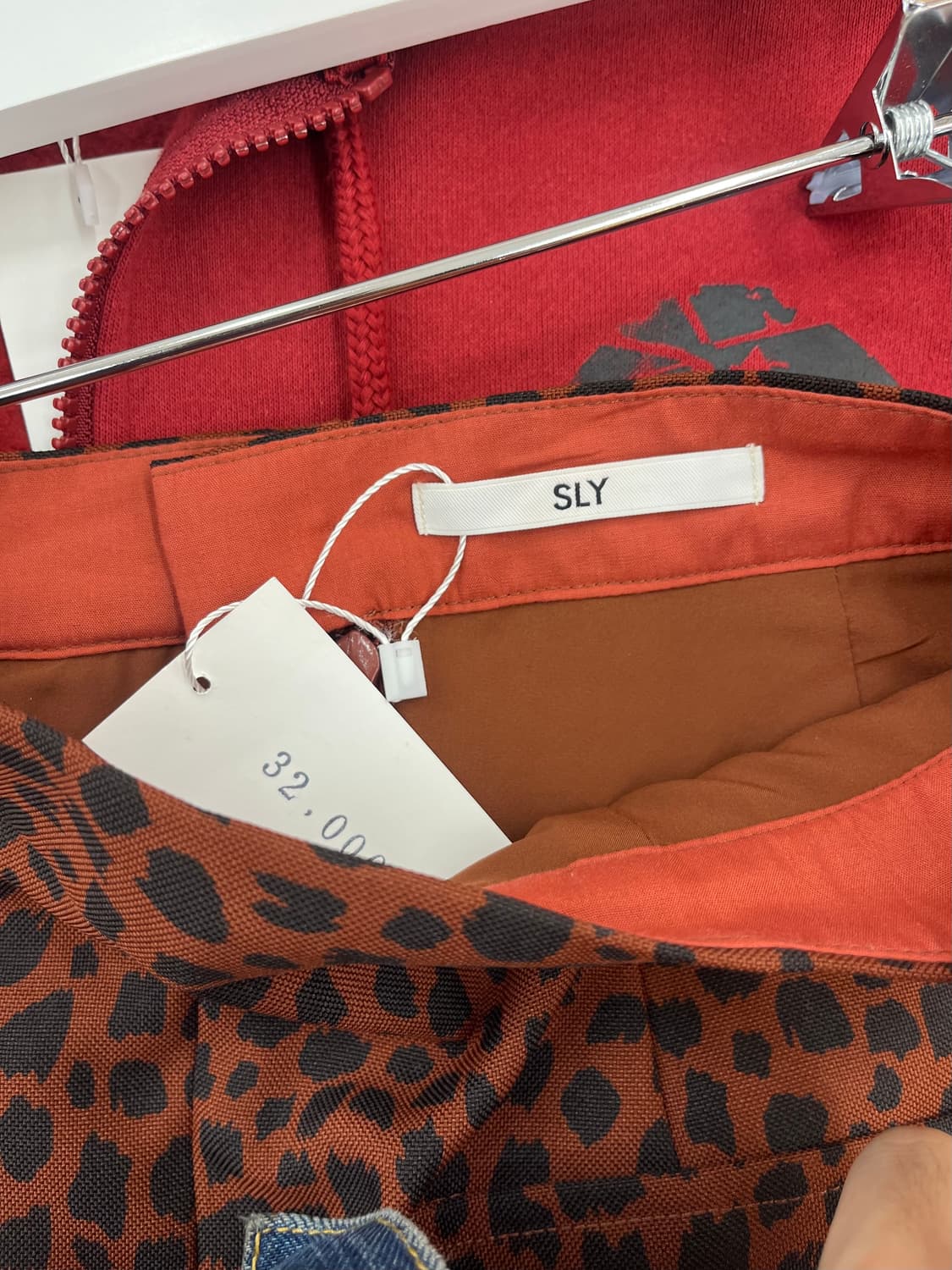 SLY 호피 스커트 상품이미지7