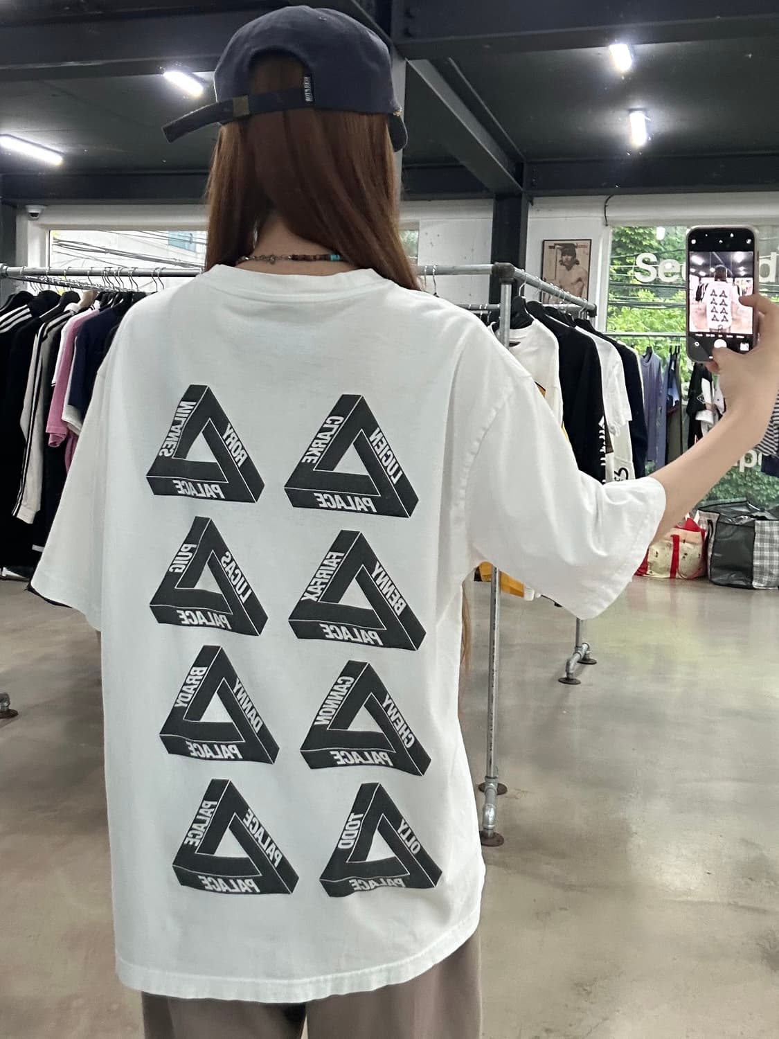 팔라스 19ss 프로 툴 화이트 반팔티 상품이미지2