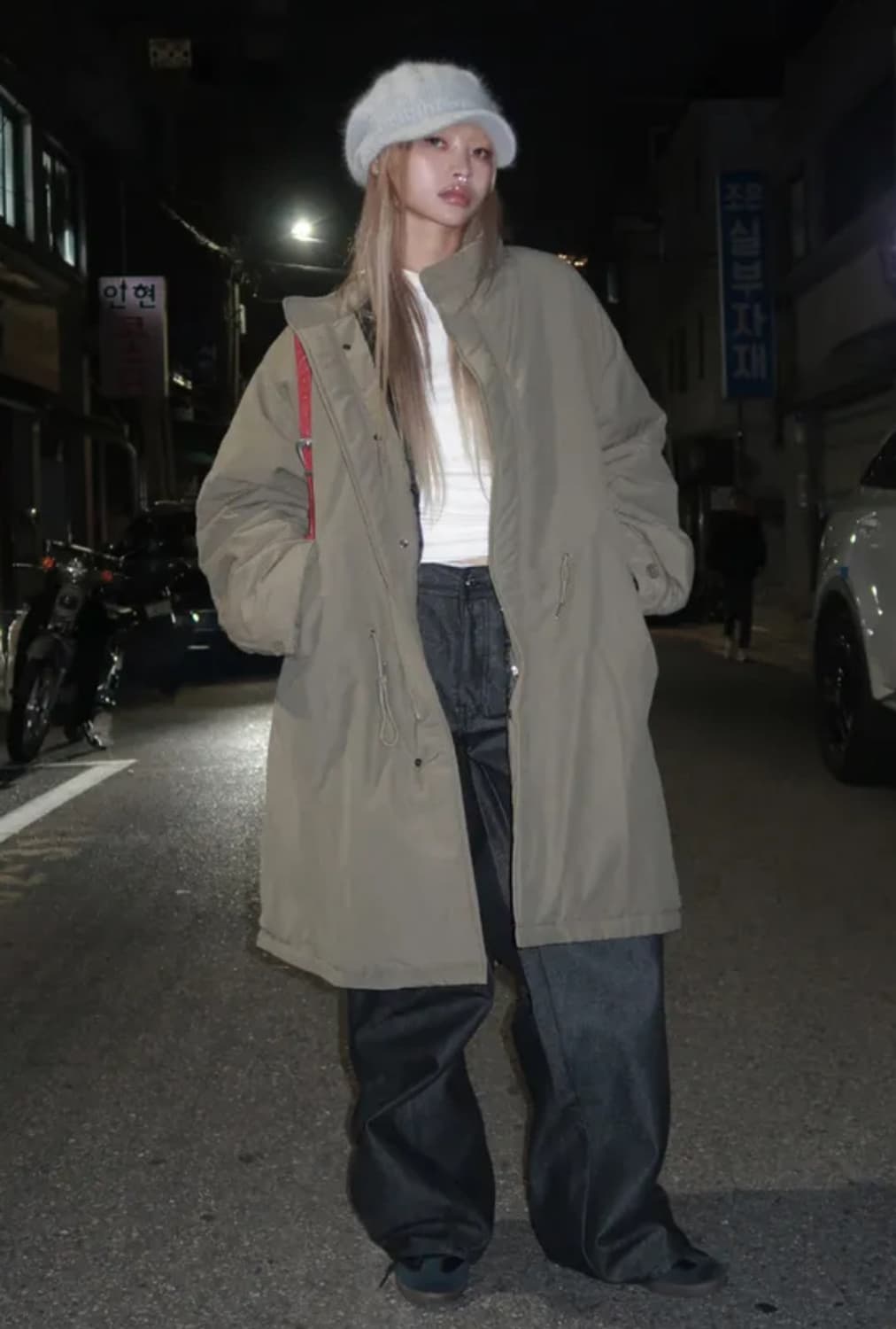 LONG FISHTAIL PADDING (블랙) 상품이미지1