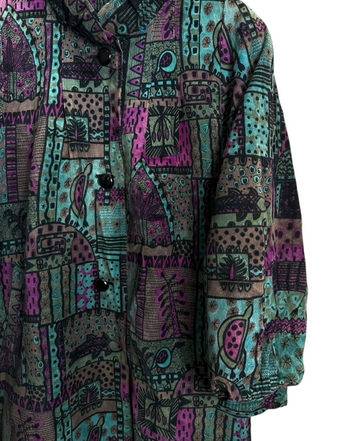 zorronuez 피그스킨 에스닉 패턴 코크 상품이미지4