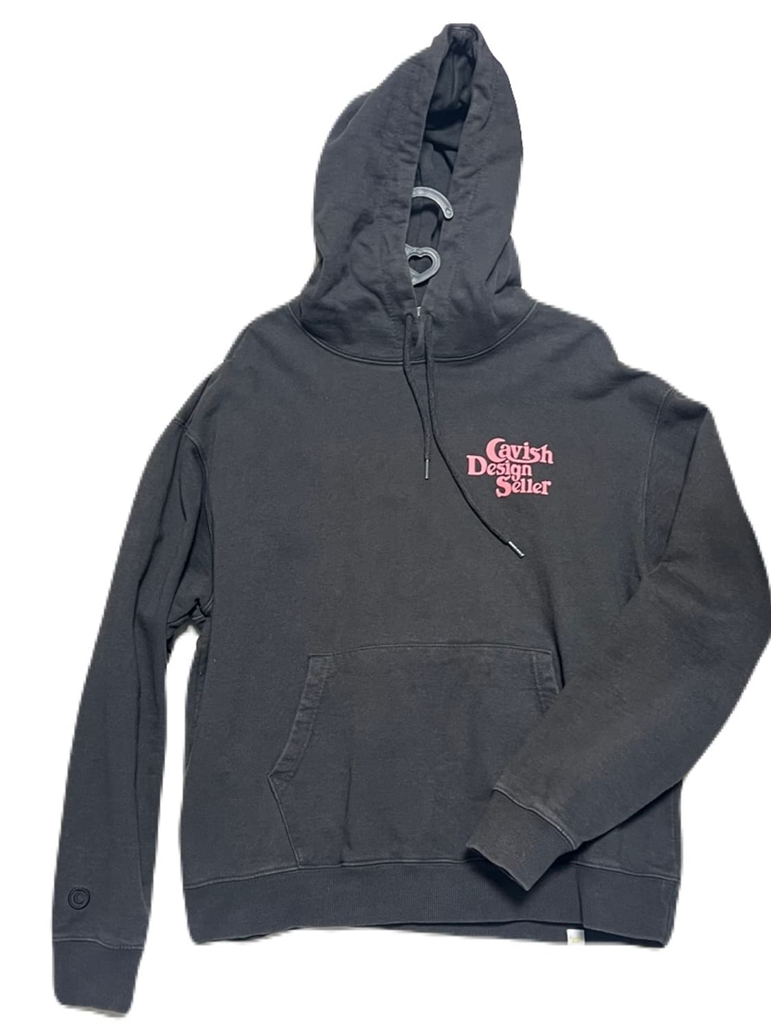카비시 후드티 차콜 S 상품이미지1