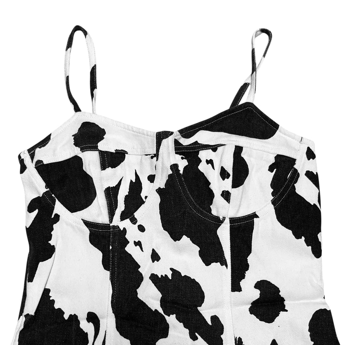 cow pattern mini-dress 상품이미지3