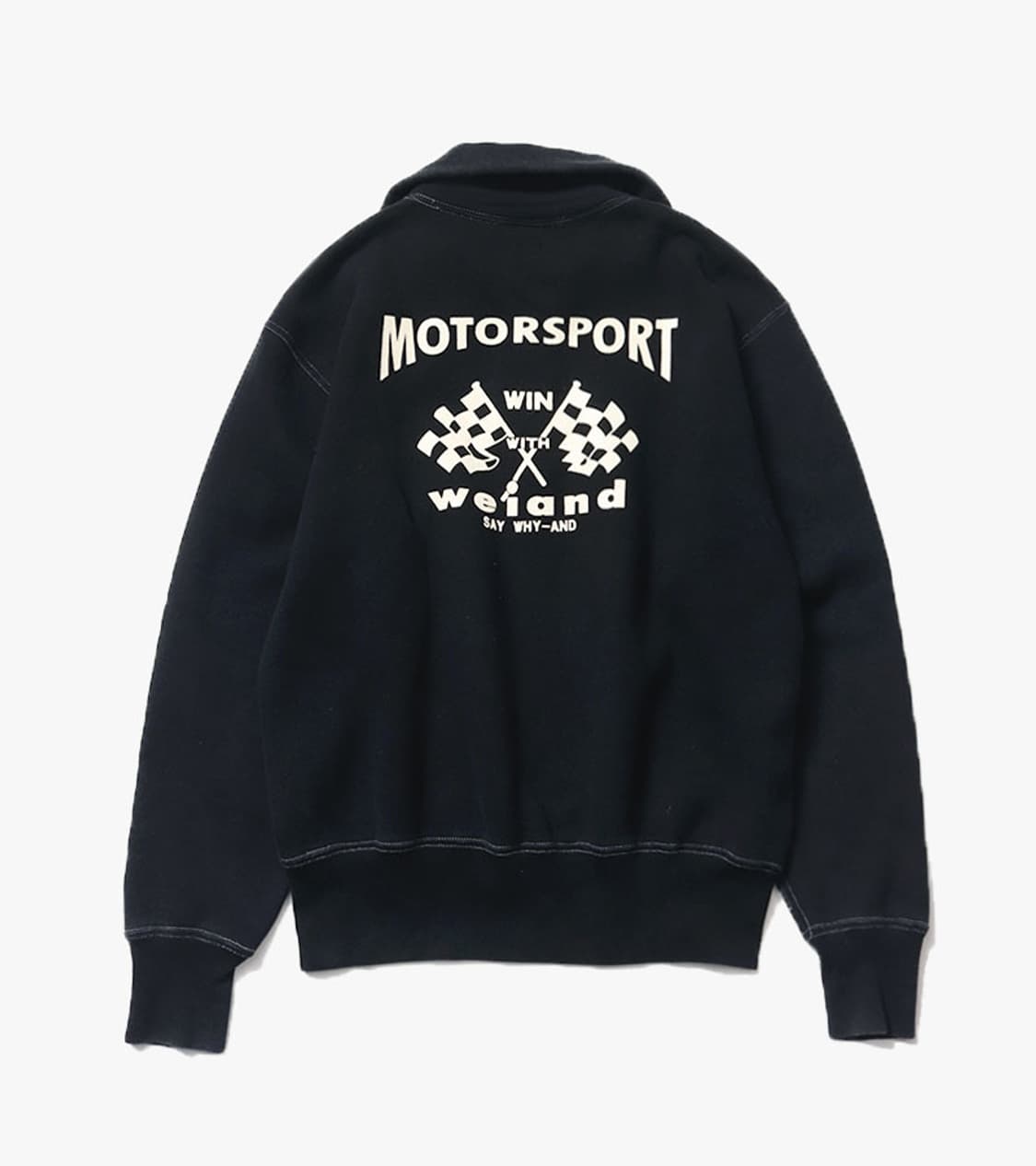 CUSHMAN - MOTORCYCLE HALF ZIP SWEAT 상품이미지1