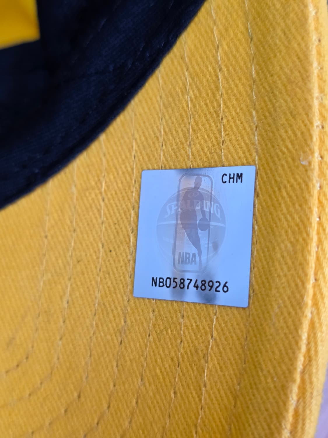 [새제품] NBA LA레이커스 스팽글 로고 볼캡 상품이미지8