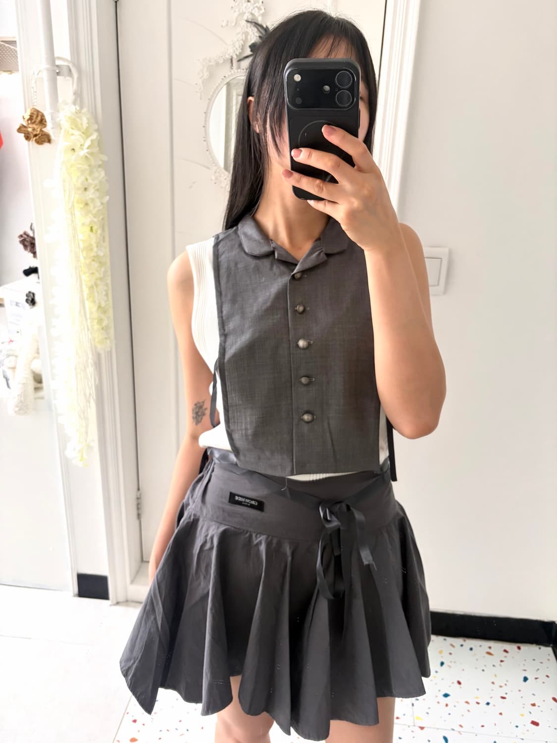 Gray vest 상품이미지4