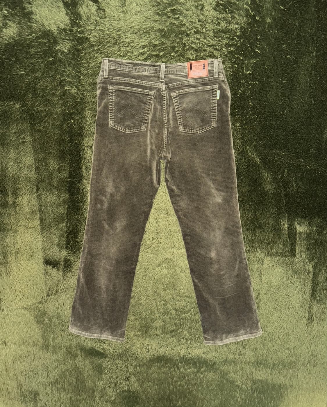 레이디 랭글러 재팬 모던 베이직 라인 코듀로이 부츠컷 팬츠 올리브 상품이미지8