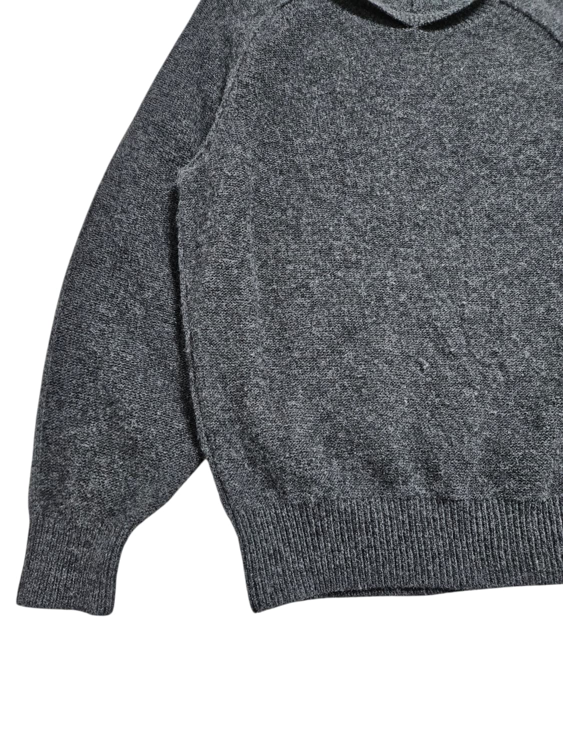 우마뭉 크루넥 울니트 차콜 상품이미지7