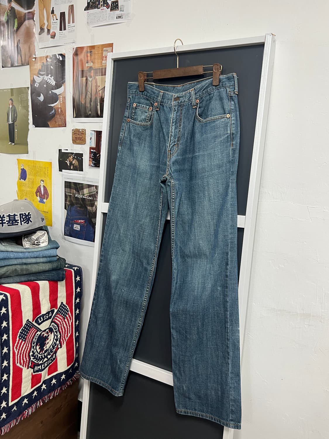 Levis 리바이스 221 오렌지탭 스트레이트핏 데님 팬츠 상품이미지9