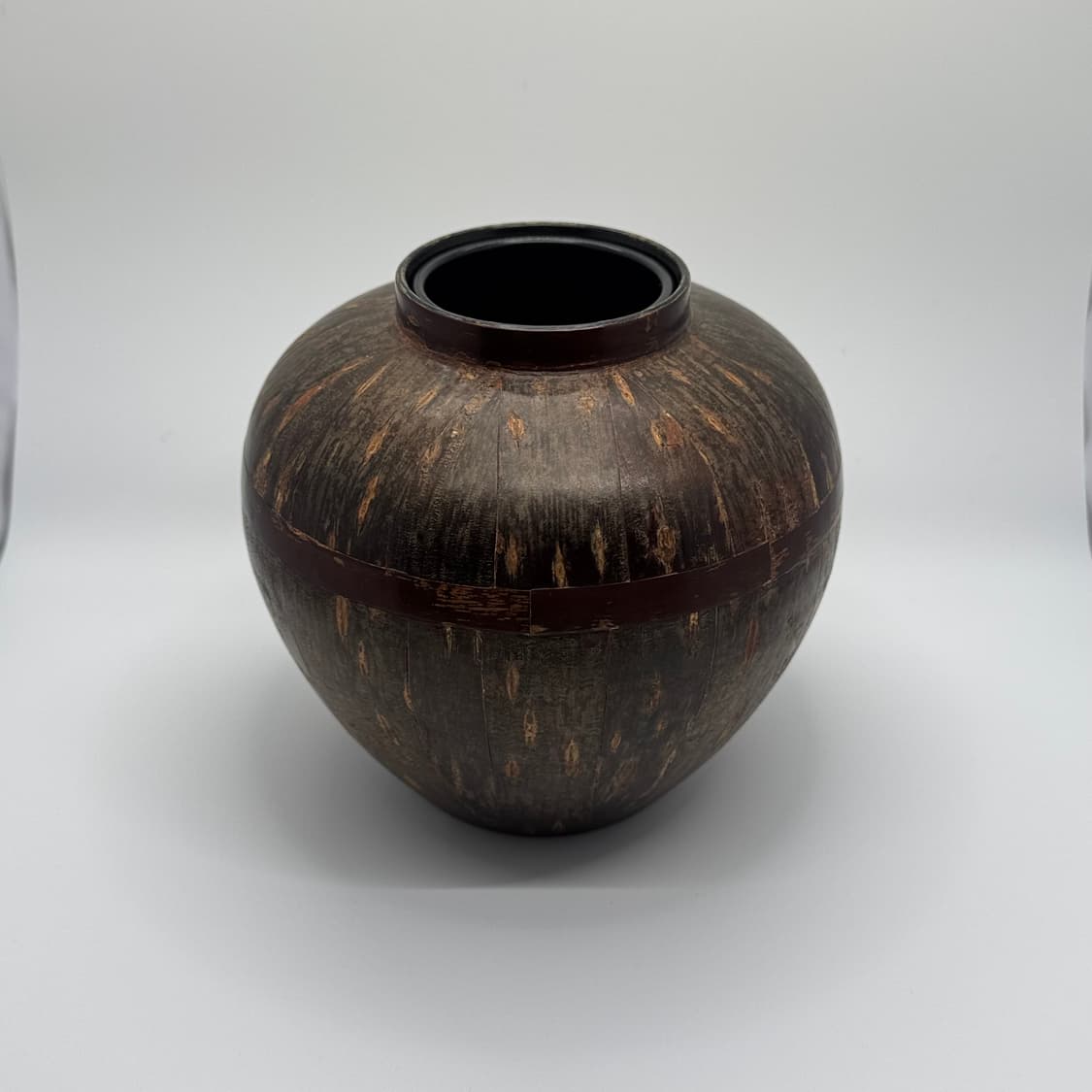 일본 빈티지ㅣ아키타 카바자이쿠 화병(상자있음) 상품이미지6