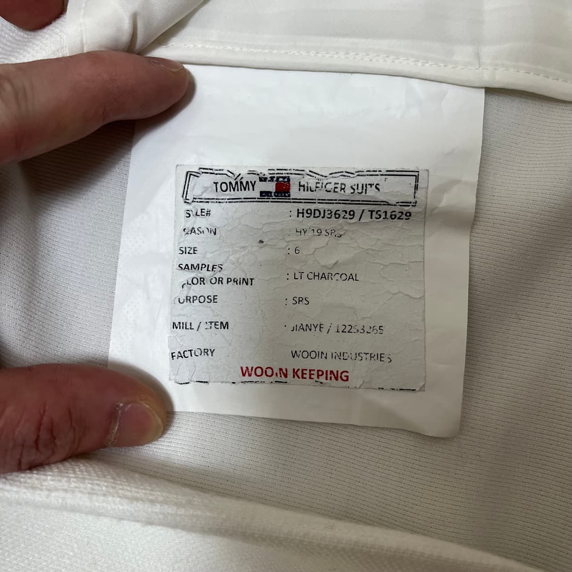 타미힐피거 Tommy Hilfiger 여성 화이트 블레이저 자켓 (6) 상품이미지5