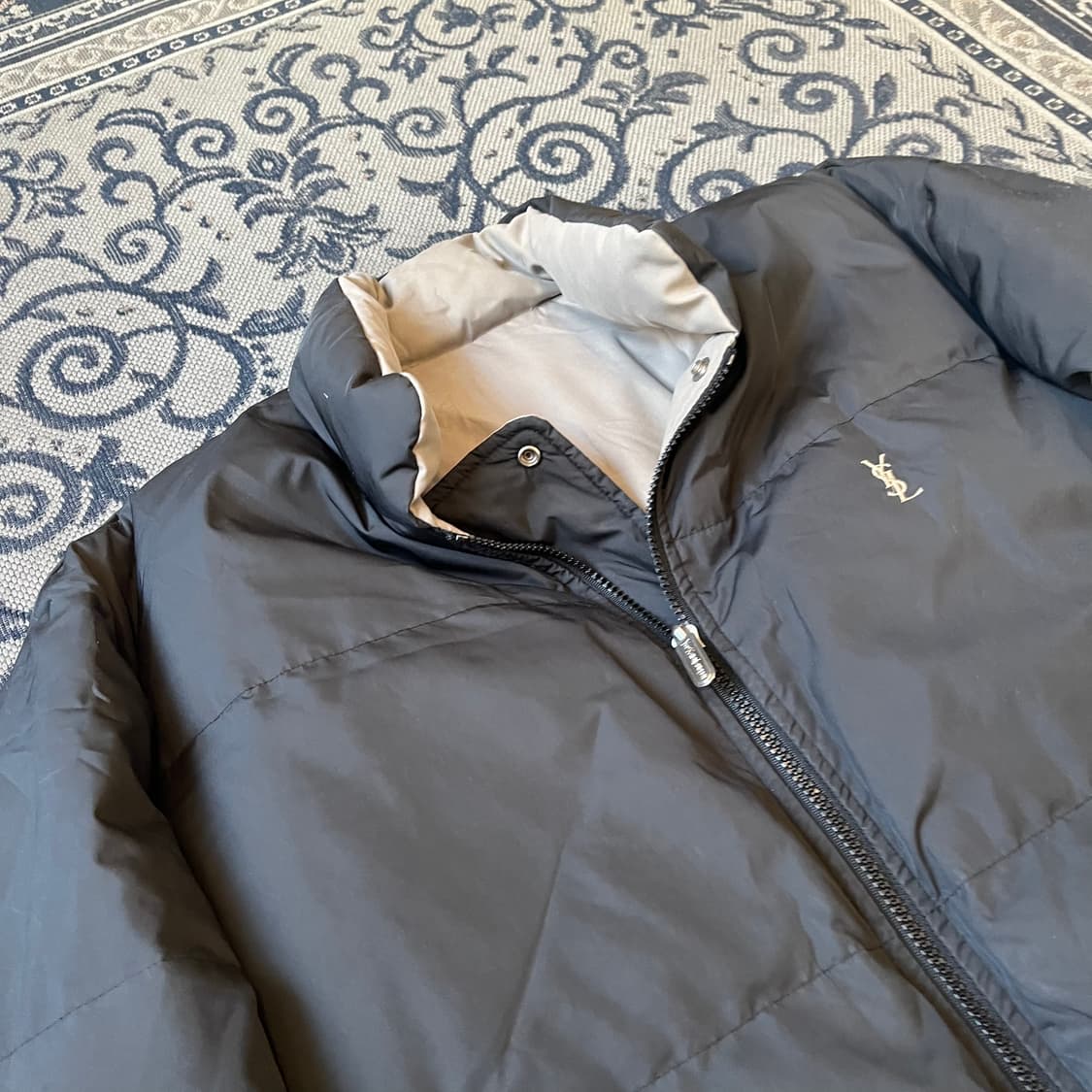 105 입생로랑 리버서블 다운 패딩/W2503 상품이미지2