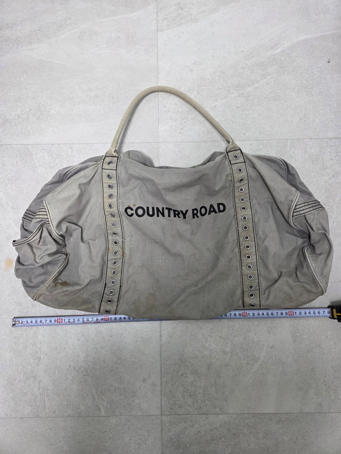 컨트리로드(Country Road) 빈티지 캔버스 더플백 보스턴백 상품이미지5