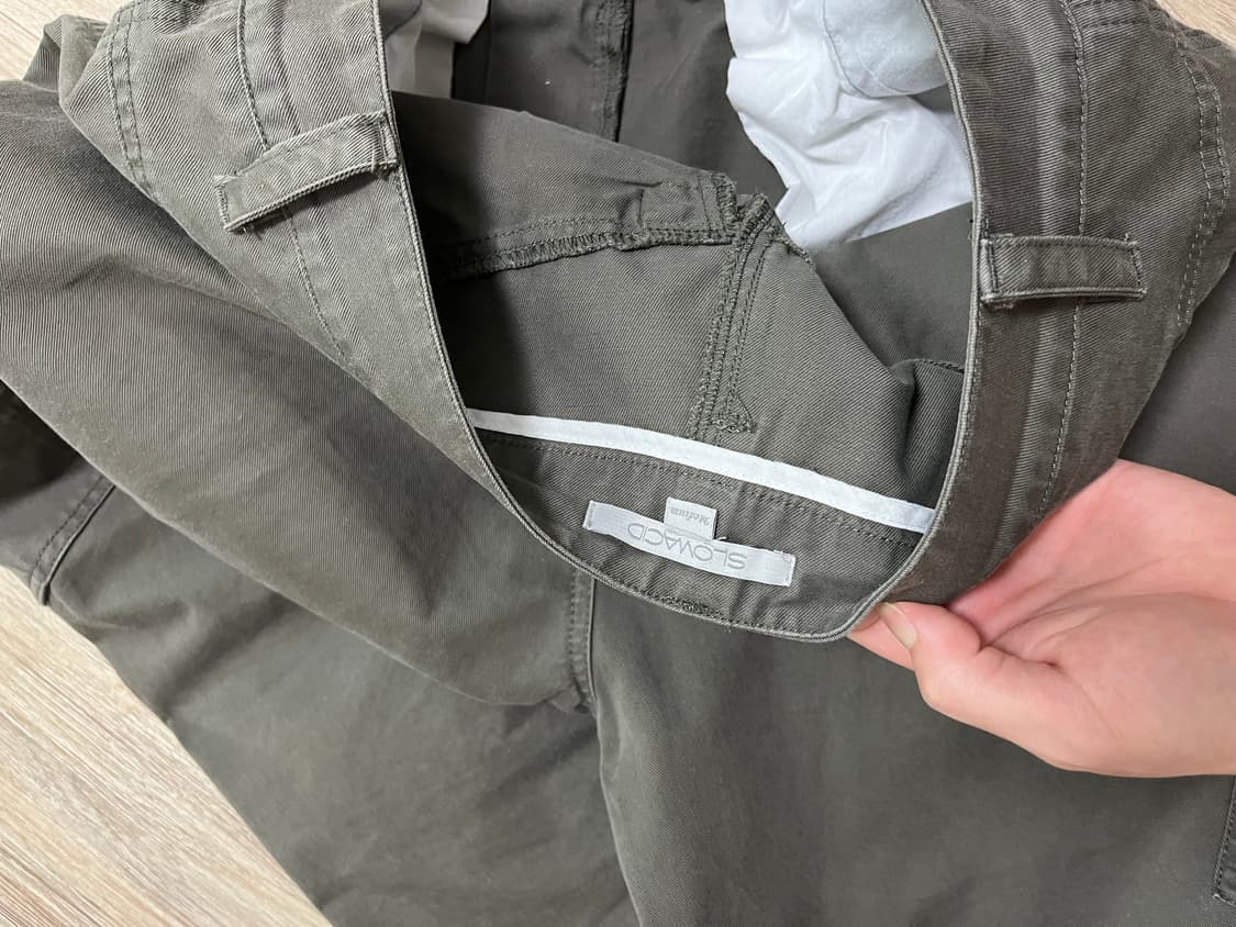 슬로우애시드 디비전 코튼 카고팬츠 m 상품이미지8