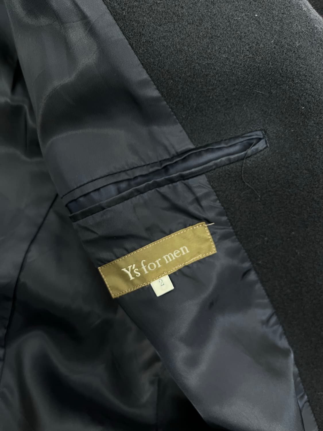 90s Y's for man by Yohji Yamamoto 싱글 코트 상품이미지8