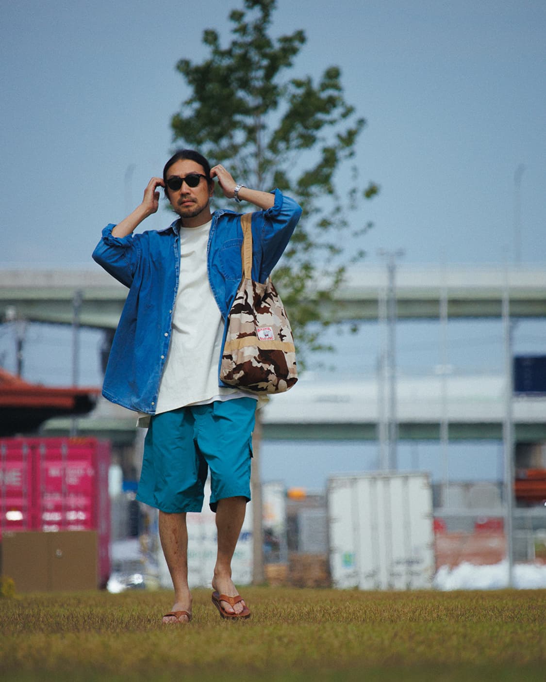 [32] 나나미카 데크 쇼츠 코랄 그린 상품이미지10