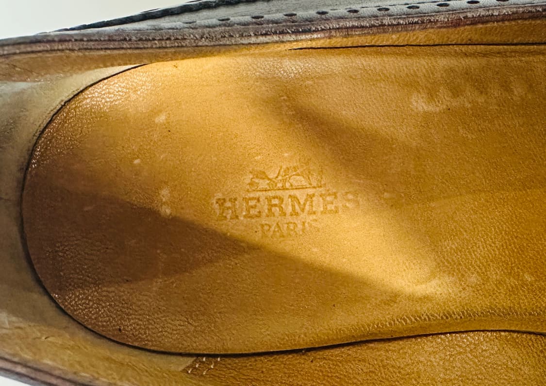 에르메스 테슬 로퍼 270 다크브라운 구두 상품이미지5