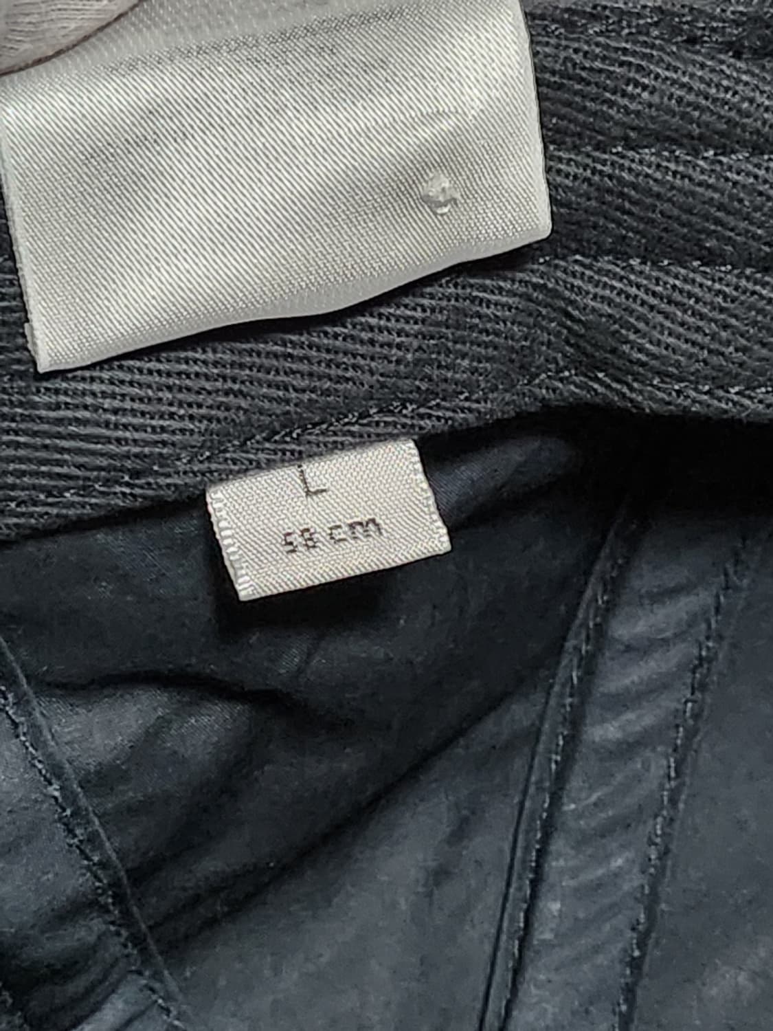 L 발렌시아가 블랙 자수로고 볼캡 모자 B0105 상품이미지8