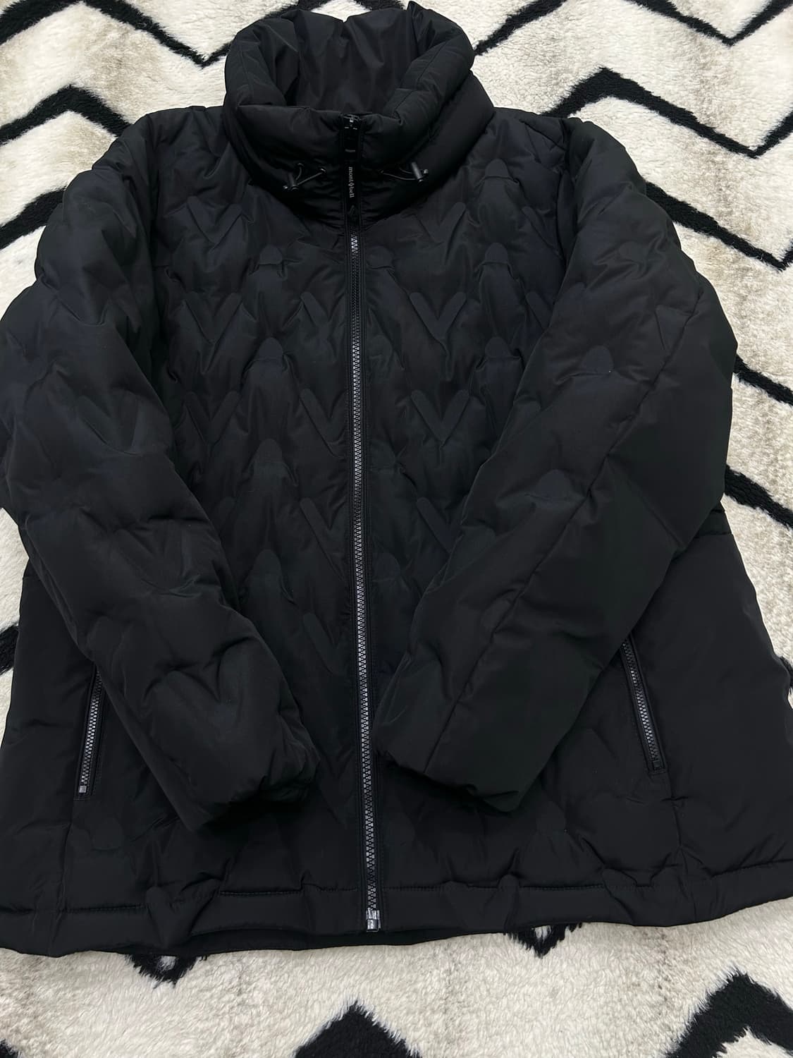 [XL]몽벨 기능성 액티브 튜브 패딩/블랙 상품이미지3