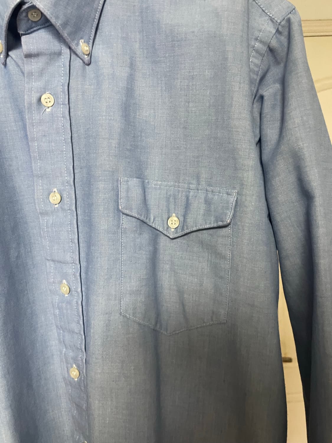 70s 빈티지 랭글러 웨스턴셔츠 made in usa 상품이미지3
