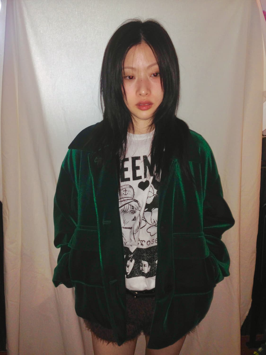TOMBOY 벨벳자켓 상품이미지1