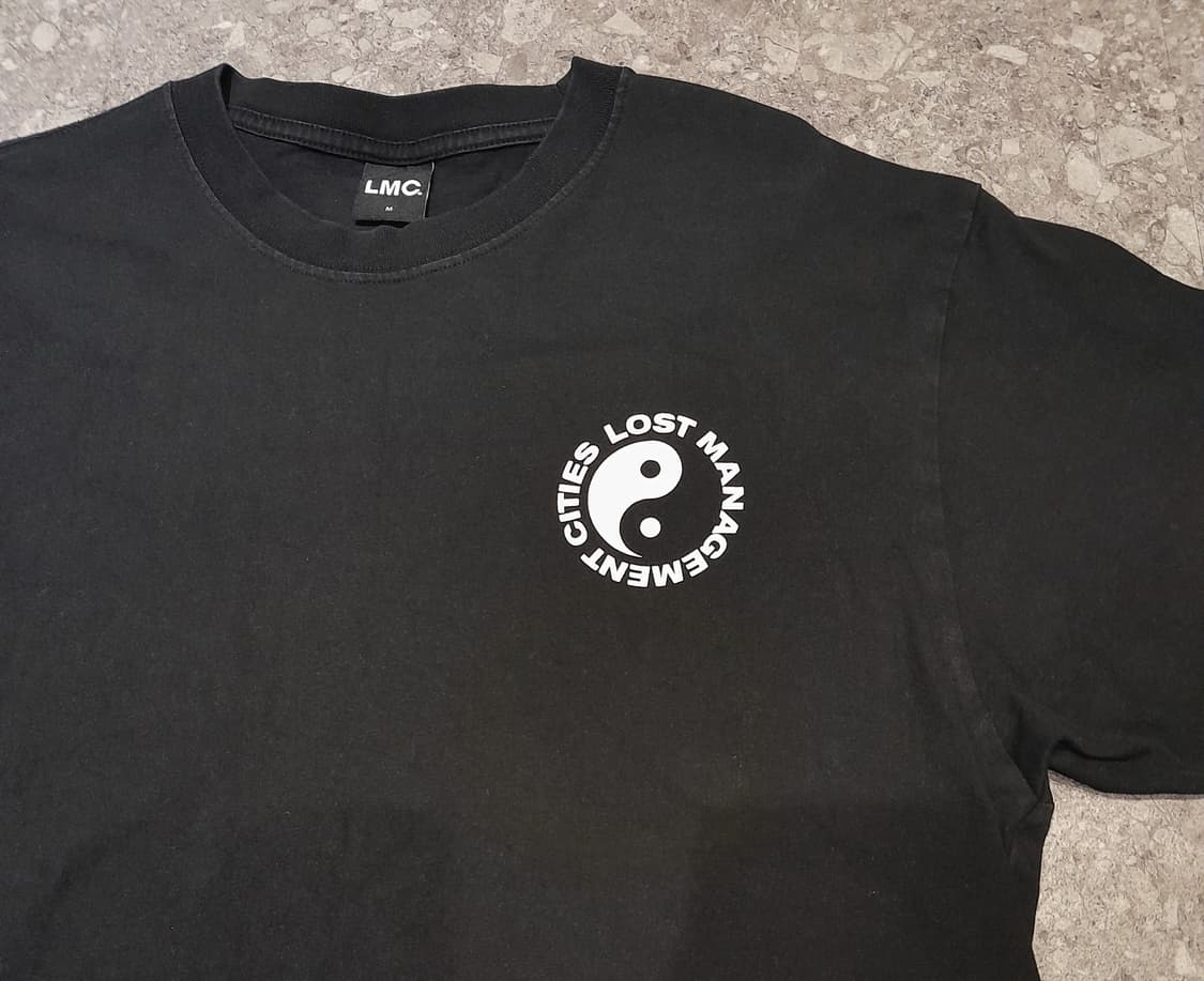 💥LMC 음양 반팔 블랙(M)
 상품이미지3