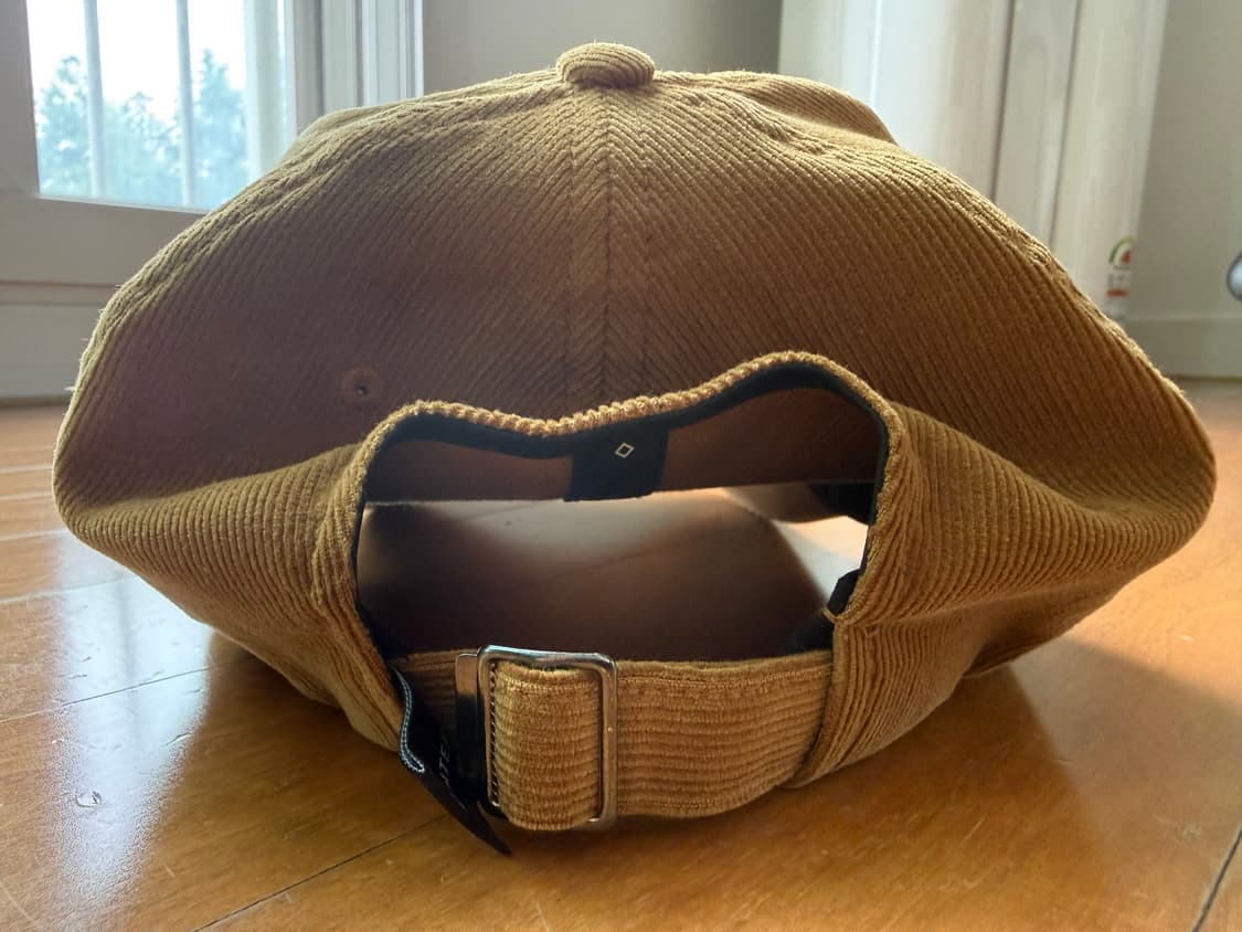 플래토 빅사이즈 코듀로이 볼캡 XL RS CODU CAP BROWN 상품이미지7