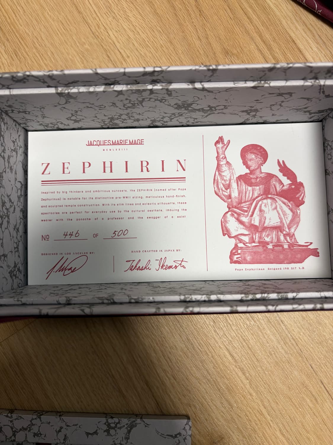 자크마리마지 제피린 44 느와르3 블랙실버 상품이미지8