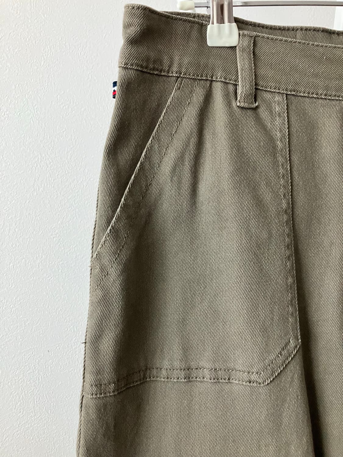 BENSIMON 벤시몽 카키 와이드팬츠 28인치 상품이미지2