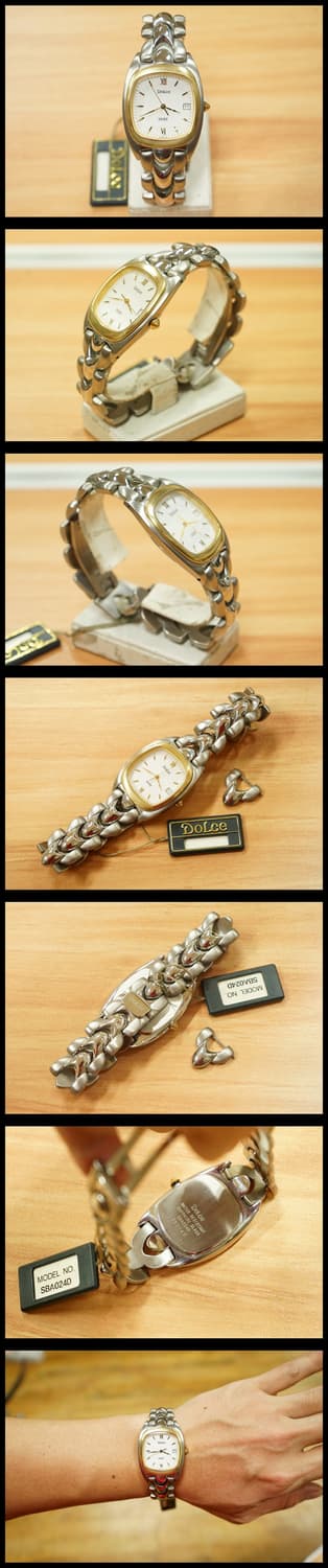 90s 세이코 돌체 duet 콤비 쿼츠 시계 상품이미지2